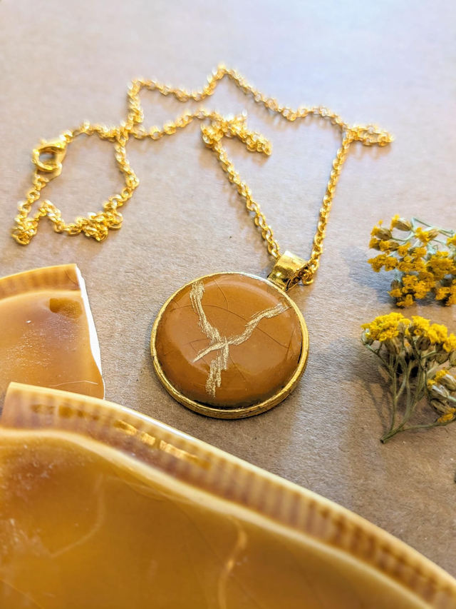 Collier JAUNE de PROVENCE 