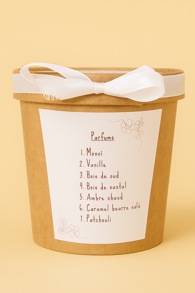 Coffret ‘Instants Parfumés’ – 7 Fondants: Monoï, Bois de oud,...