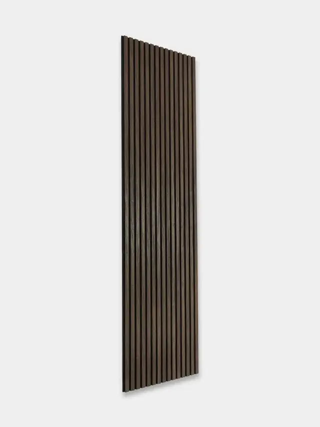 Woodupp Akupanel 240  Aspect bois, Chêne noir, feutre noir (Réf- 1028)
