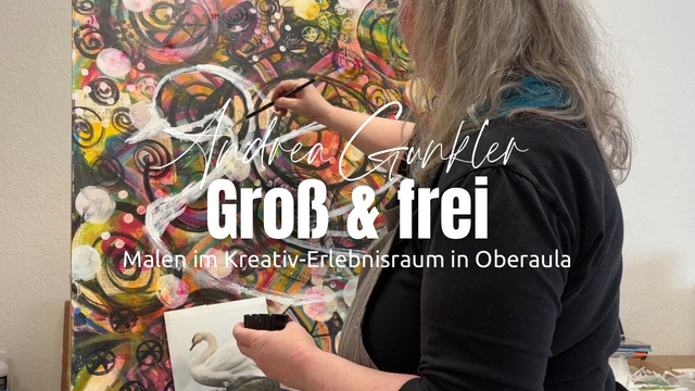 Groß & frei Mal-Wochenende