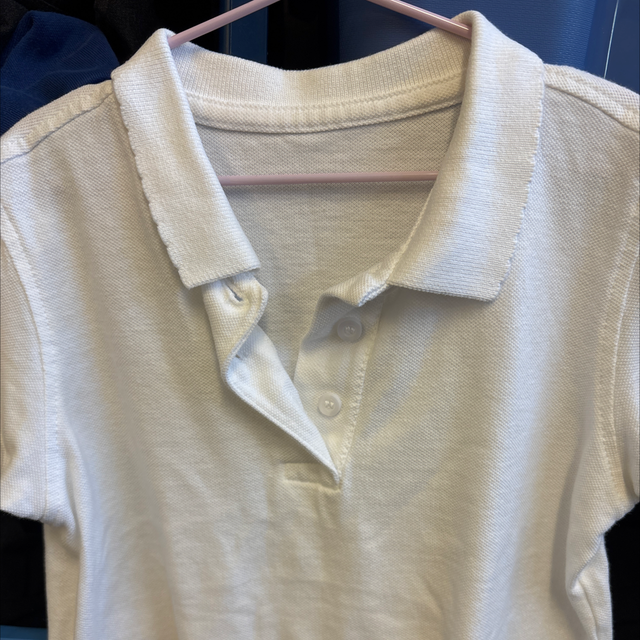 Polo white 5-6 