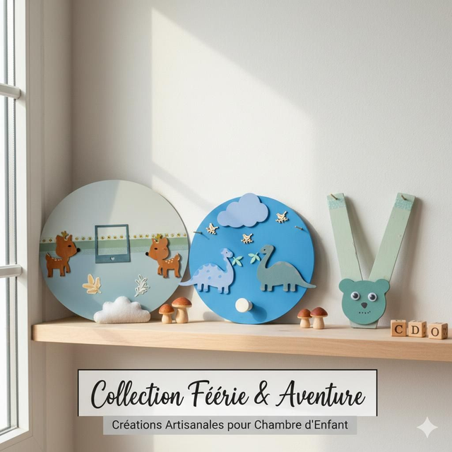 "Pack Déco Prénom - Prêts à expédier