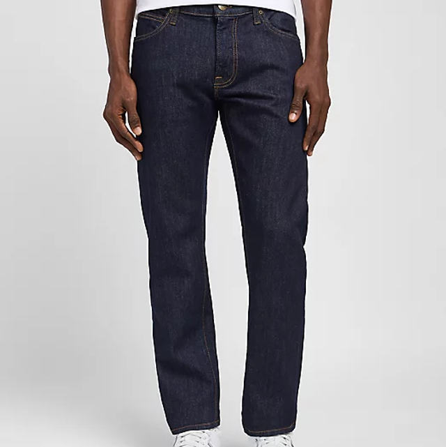Lee Jeans Daren Zip Fly Regular Straight Rinse