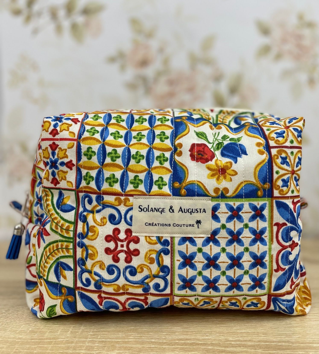 Trousse de toilette matelassée Graziella