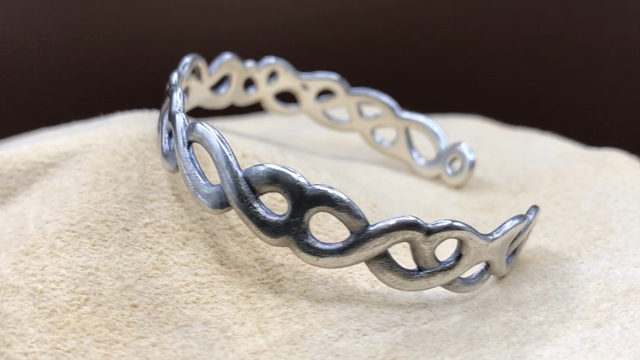 M・Bracelet Jonc・Entremêlé