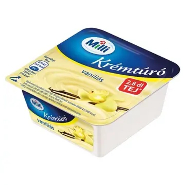 Milli kremturo 90G vanilia (Dessert au fromage frais)