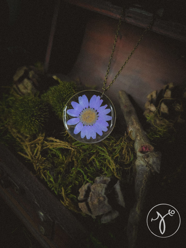 Enchanted Lilac Blossom Pendant