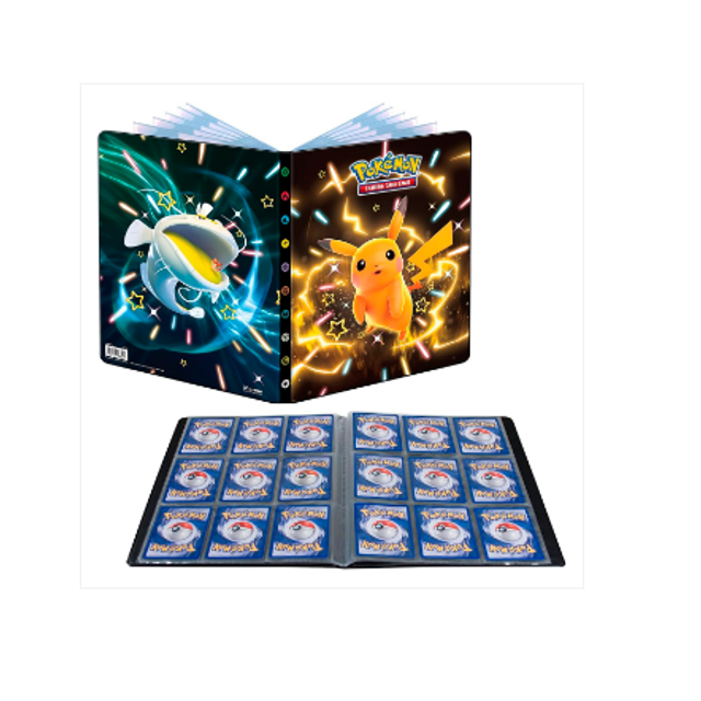 (26-06) Portafolio para cartas Pokemon Scarlet / Violet 4.5 de 9 bolsillos
