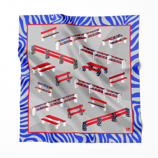 PANEL Bench Grey / Szürke Pad