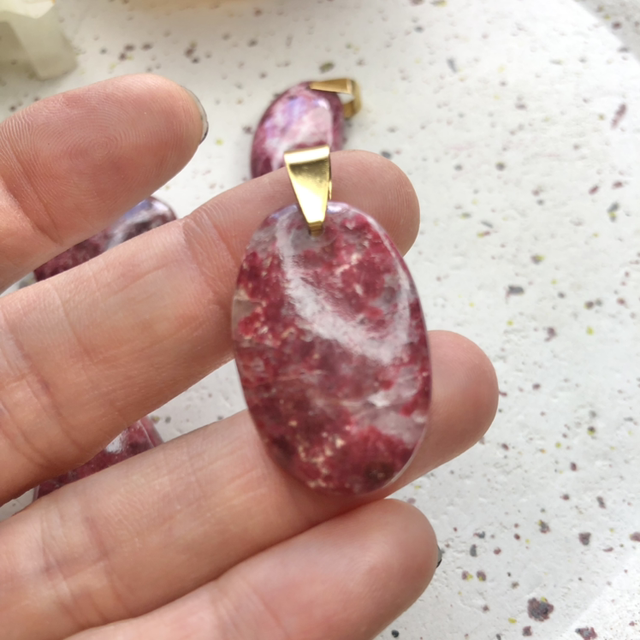 Pendentif Thulite A 