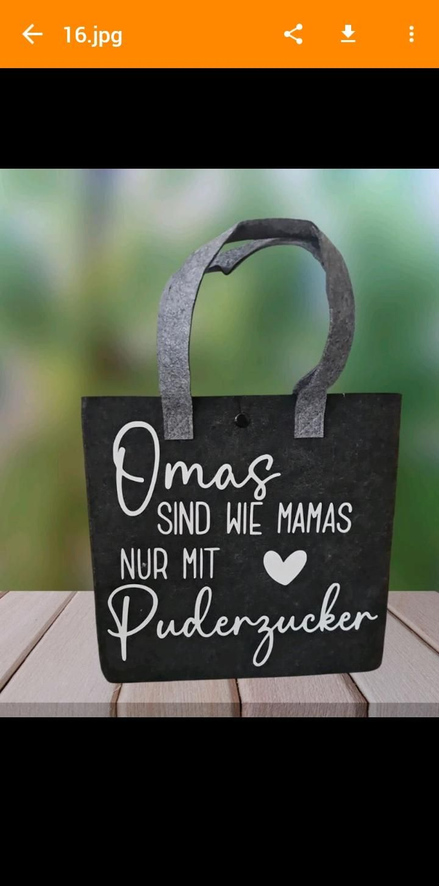 Filzshopper - Omas sind wie Mamas