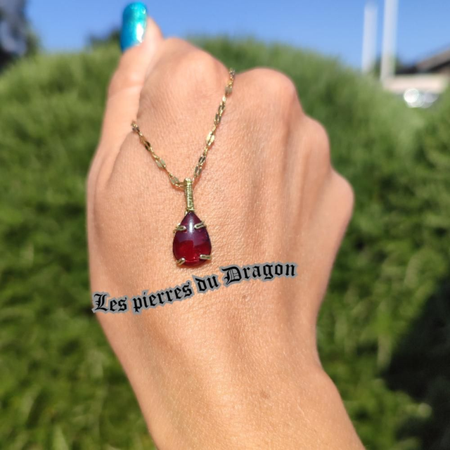 Talisman Eclat de passion doré 