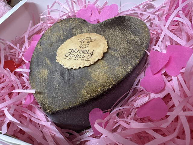 Valentines Ice Cream Cake (Dark Chocolate/Cherry)