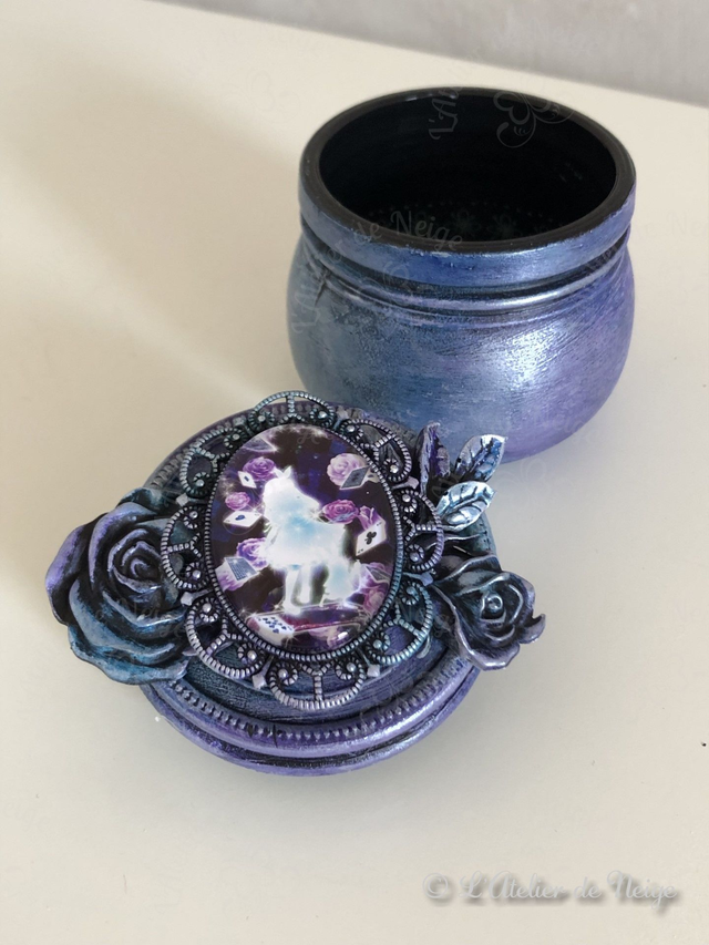 Petit Pot en Verre Alice Spectrale