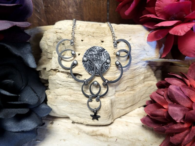 Collier Néo Circlips "Constellation Astrale"