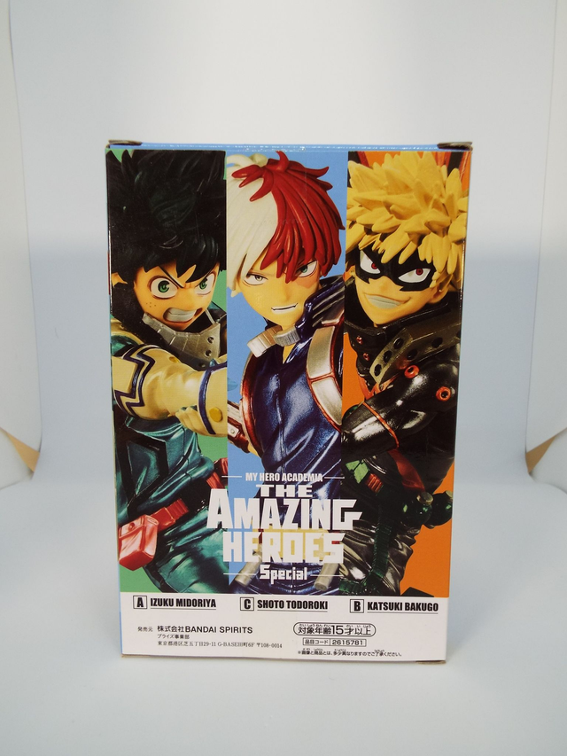 My Hero Academia Shoto Todoroki The Amazing Heroes Special Figure BANPRESTO