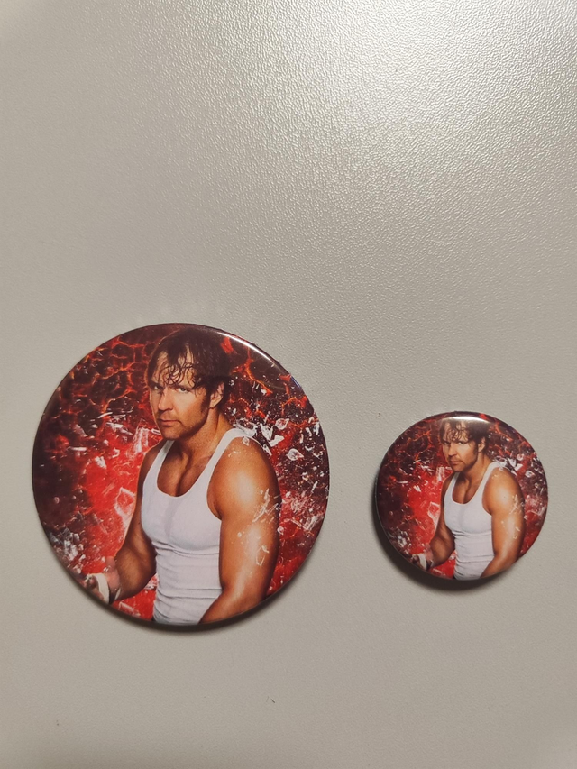 Dean Ambrose Button 