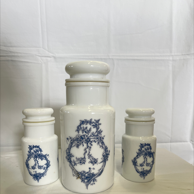 Pot apothicaire opaline italienne
