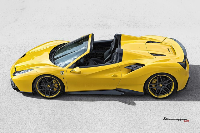 C181208 Ferrari 488 Spider Novitec Rosso 2018