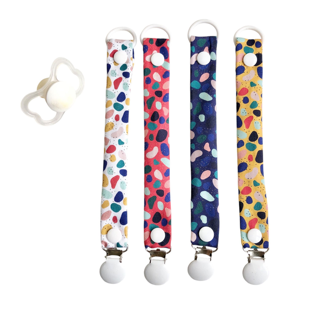 Attache tétine - JELLY BEANS - adaptateur silicone