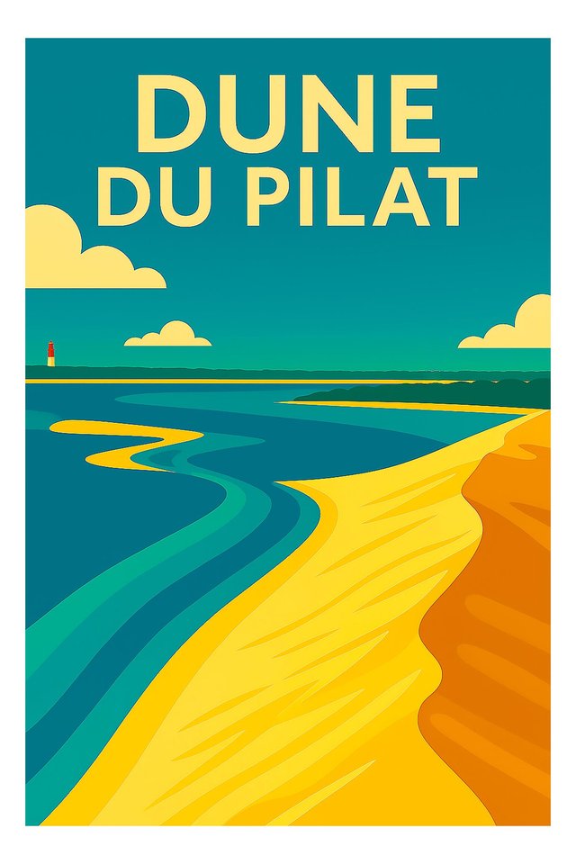 Affiche photo – Dune du Pilat