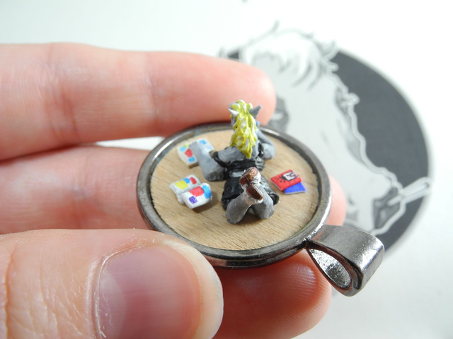 Sherry – collaborative Miniature Sculpture with Arthorse collective – Comic Art