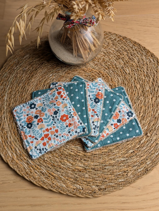 Lot de lingettes lavables