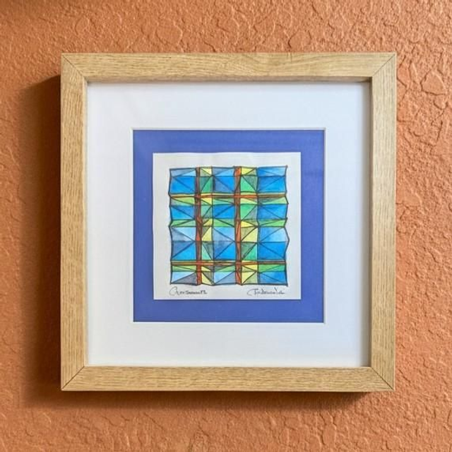 Encre et aquarelle - Madras - Croisements