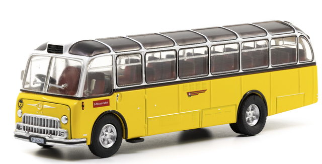 FBW C40U Haifisch PTT 3-Pässe-Fahrt ACE 1:87