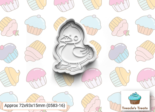 Duck Fondant/cookie stamp with cutter