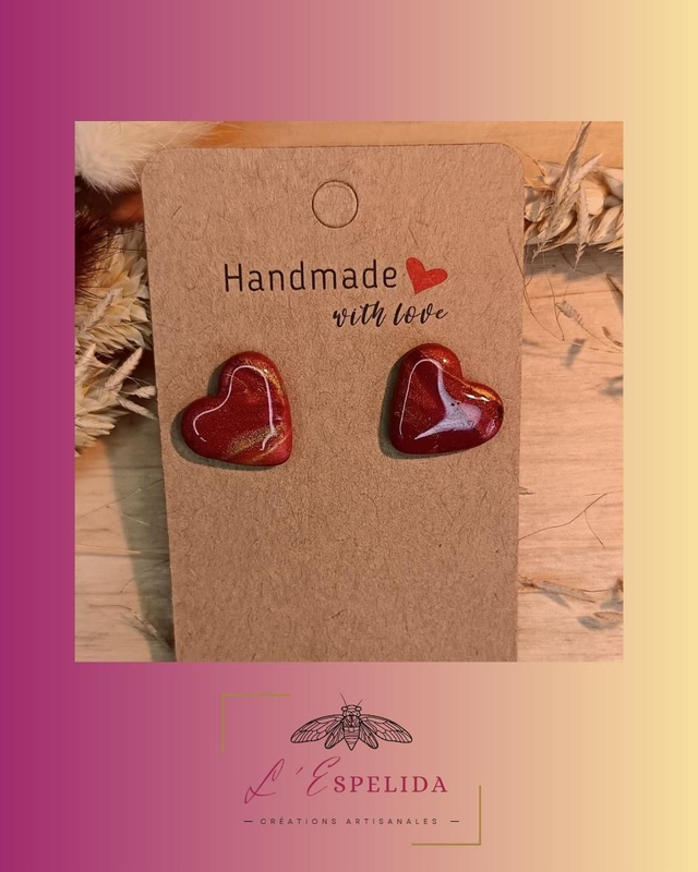 Sweeties coeurs marrons