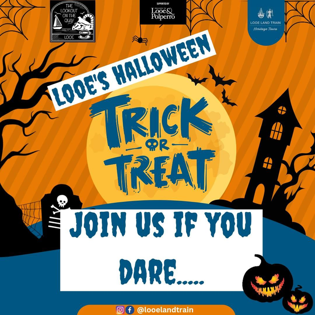 Tuesday 29th October- Looe's Trick or Treat Ticket
