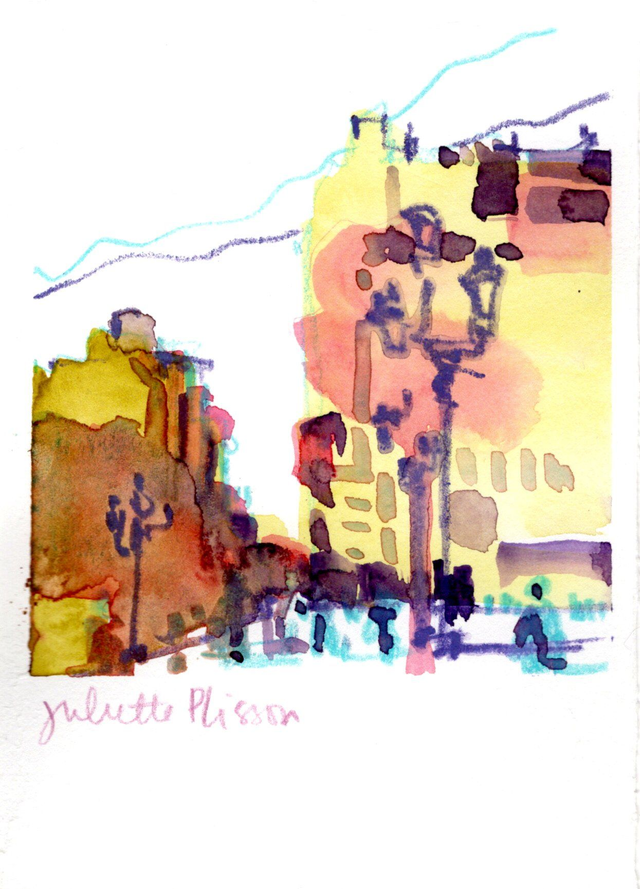 Aquarelle Paris