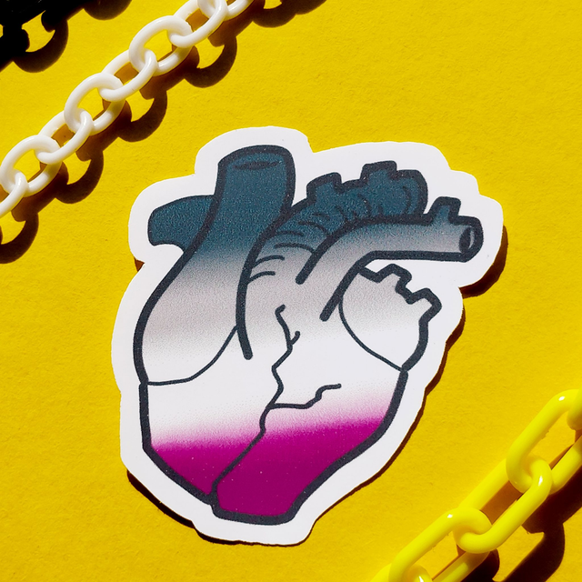 Ace - Real Heart - Sticker - [SKR-ACE-RH]