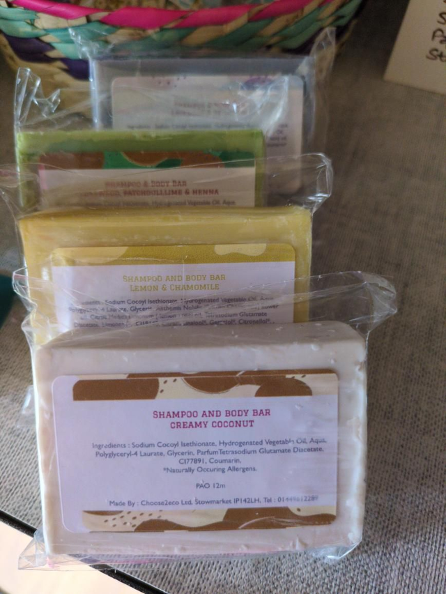 Shampoo and body bars