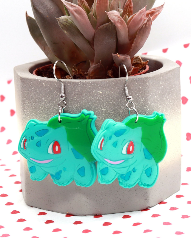 Bulbasaur Earrings