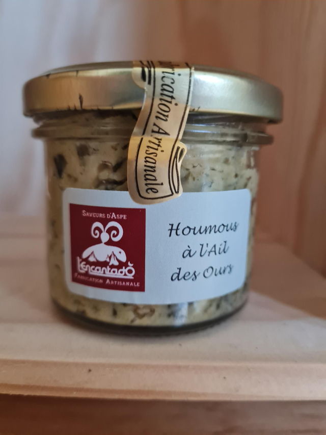 Houmous à l'ail des ours