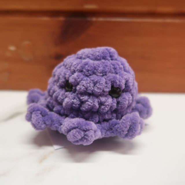 Crochet Mini Octopus Plushie
