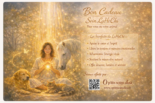 Bon Cadeau * Soin Énergétique LaHoChi