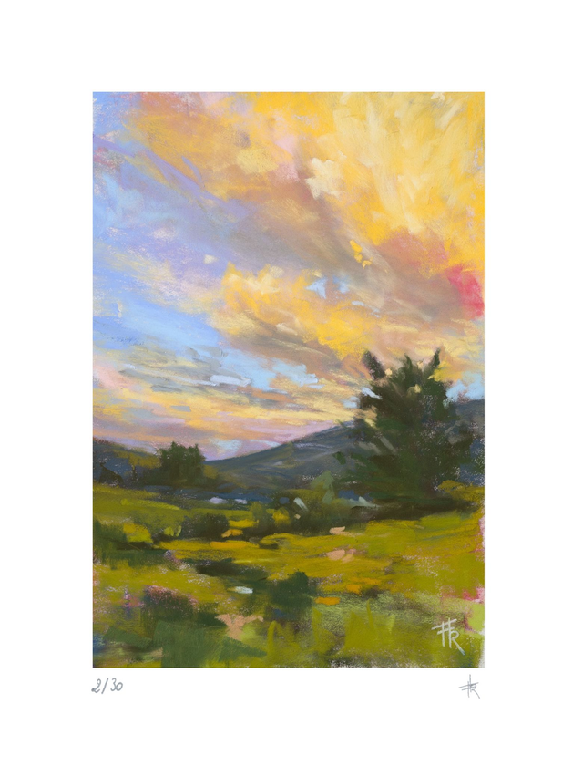 Tirage d'art - Ciel du soir