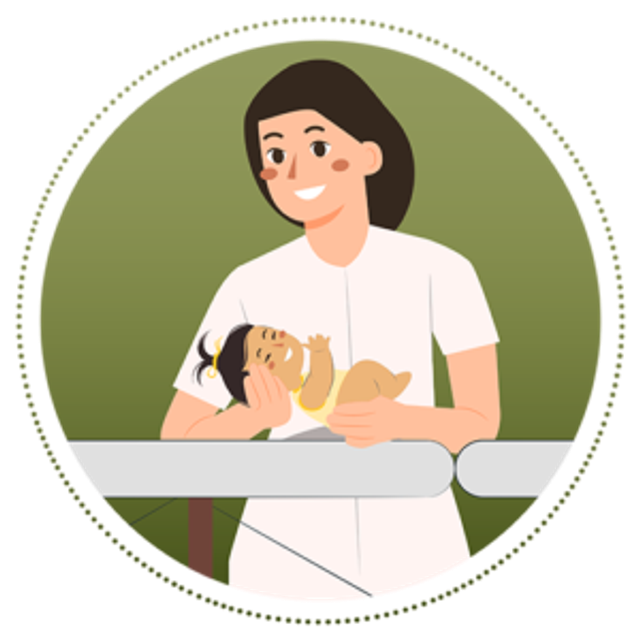 Massage bébé Shantala 30 min