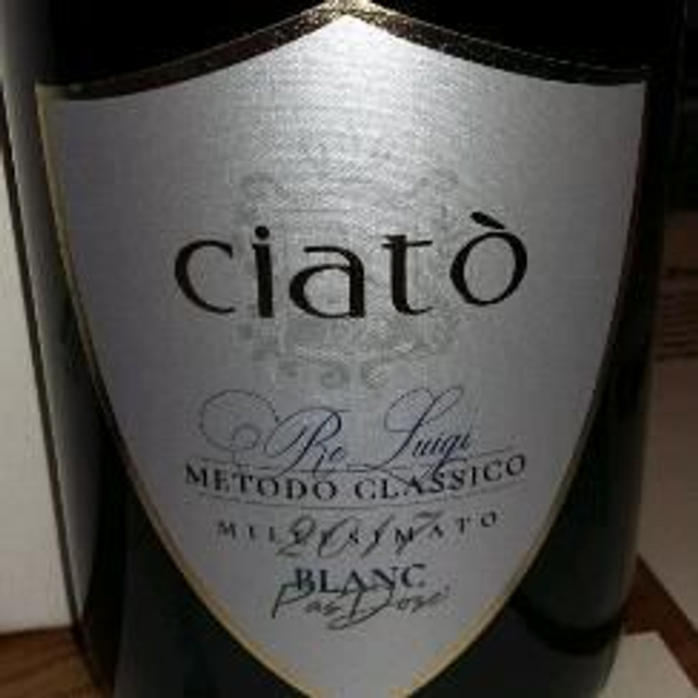 2017 Blanc de Noir, Pas Dose' VSDQ Re Luigi