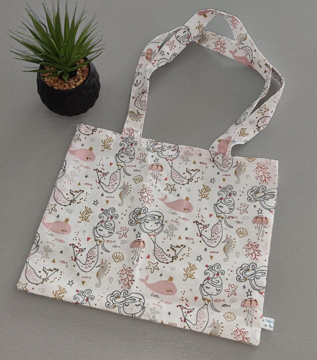 Tote bag petit Sirène 