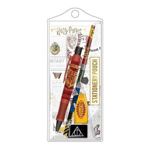 HARRY POTTER - POCHETTE DE PAPETERIE POUDLARD