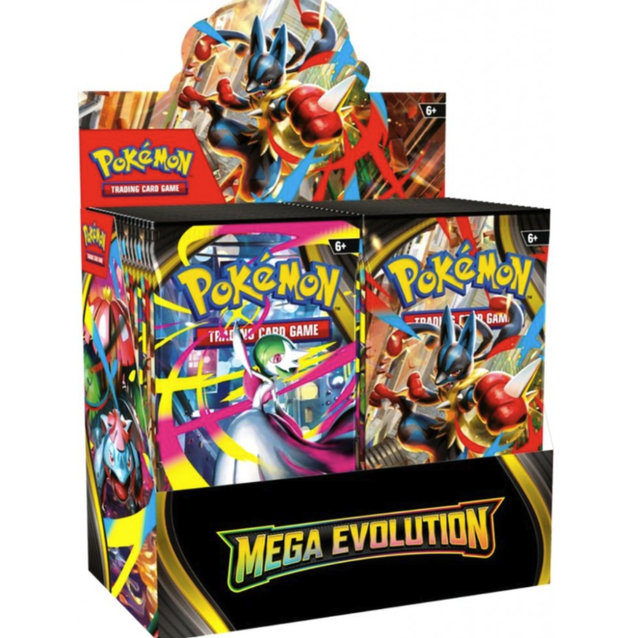 Pokemon Mega Evolution Boosters 
