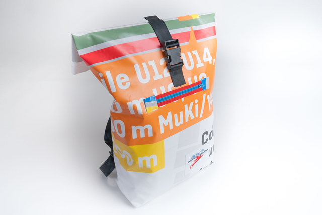 Jungfrau-Marathon Unikat Kurier-Rucksack Nr. 11