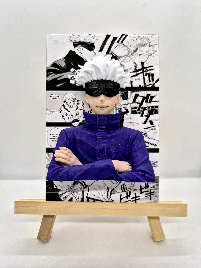 Toile sur chevalet - Manga - Jujutsu kaisen