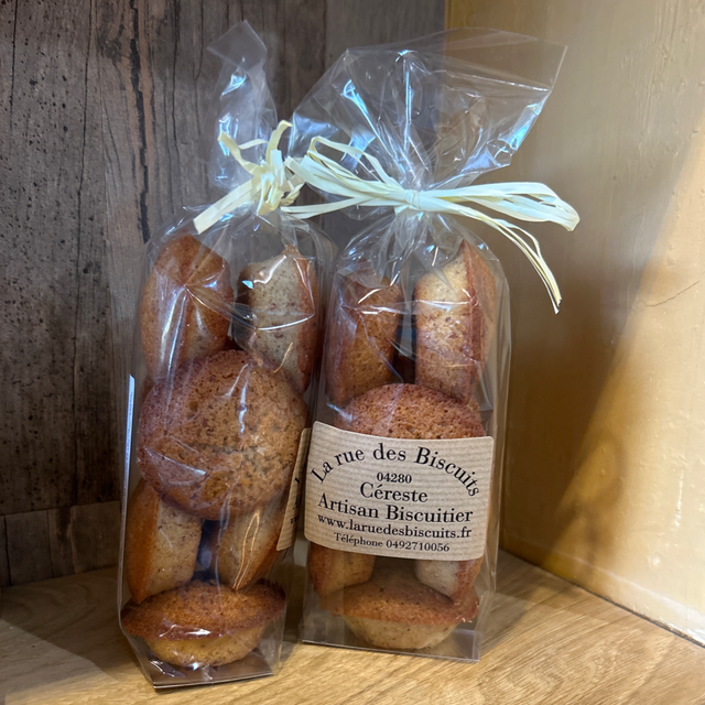 Financiers citron confit