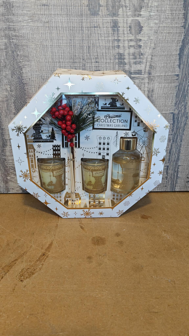 Geschenkset - Aroma-Diffusor und Kerzen