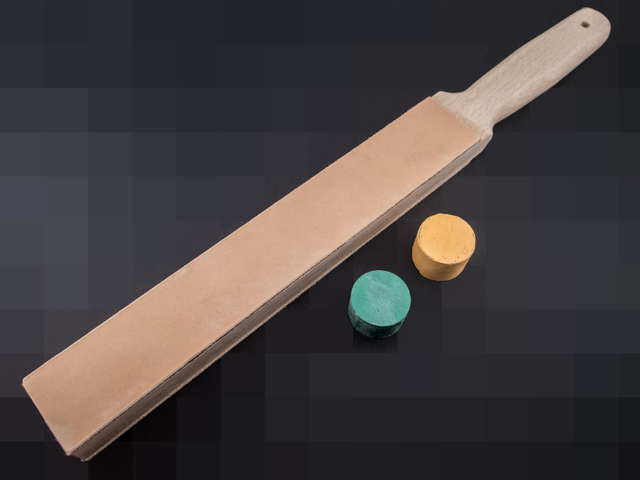 Raquette (ou strop) d&#039;affûtage